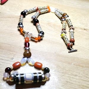 Steampunk necklace original design from ("Holmes creations") r